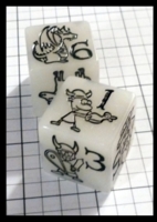 Dice : Dice - Game Dice - Munchkin Jumbo D6 Glow in the Dark by Steve Jackson - Gen Con Aug 2013